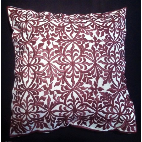 embroidered cushion...