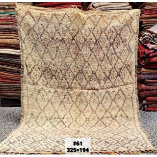 vintage moroccan rug 325/194