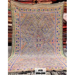 vintage moroccan rug 358/200