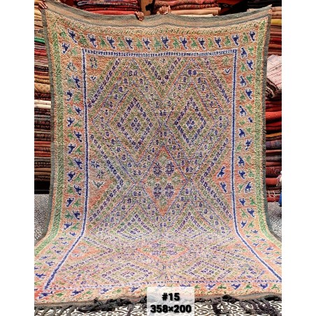 tapis marocain vintage 358/200