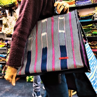 tote bag "a sunday in Bamako"
