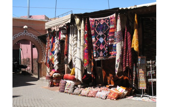 Ah, les tapis marocains!