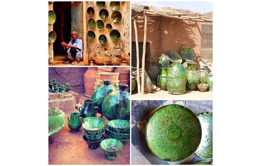 Sahara pottery